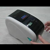 TSC TTP-225条码打印机安装标签视频