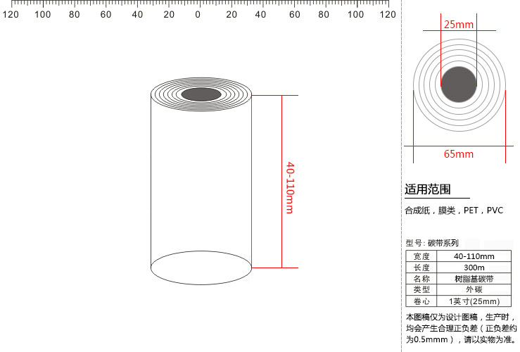 条码标签碳带